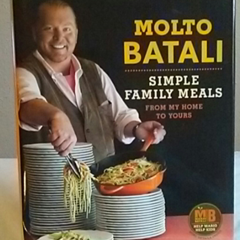Molto Batali Simple Family Meals Cookbook